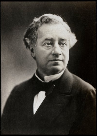 Portrait of Edmond Got, French actor by French Photographer